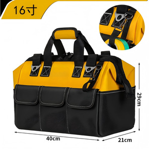Durable and Sturdy Hardware <b>Tool</b> <b>Bag</b>, extra Thick, Portable Hand-held Storage <b>Bag</b>, specialized for Installation and Maintenance - Product Image 6