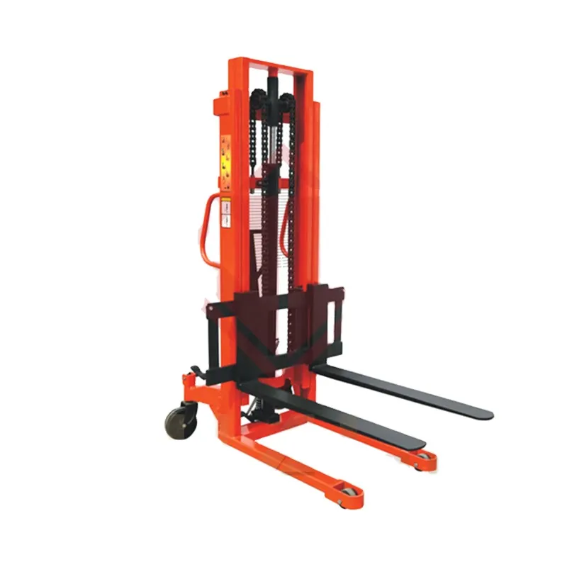 2 ton Mão manual palete operado stacker DF soldagem cilindro pequeno palete 2 compradores