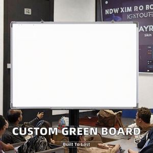 Pizarra Verde con Marco de Aluminio, Marca Dew, Fabricante, Venta al por Mayor, OEM, Pizarra Personalizada para Aula - Product Image 6