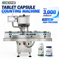 Vibration électronique PBDS-8 automatique à grande vitesse compte efficacement la machine de comptage et d'embouteillage de pilules de capsules