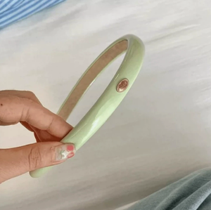 Accessoires de cheveux pour seniors Coiffe avec bandeau en cuir Pu Laver le visage Sortir des centaines de styles de filles de la mode étrangère - Product Image 3