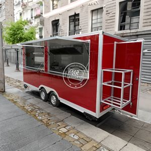 Camión de Comida Rápida 2025, Remolque de Comida Totalmente Equipado, Carrito de Comida Móvil Completamente Equipado con DOT VIN - Product Image 4