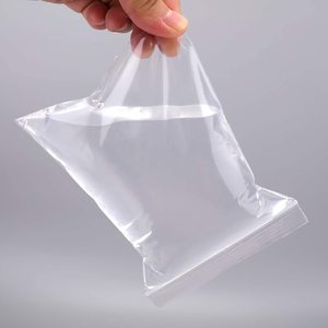 200 pièces Étanche en plastique transparent ziplock sac pour vêtements - Product Image 1
