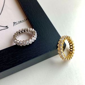 Dylam Sterling Silver <b>Cz</b> <b>Rings</b> Silver <b>Rings</b> Real 925 Sterling Silver Iced Out Baguette Cubic Zirconia <b>Rings</b> for Women - Product Image 4
