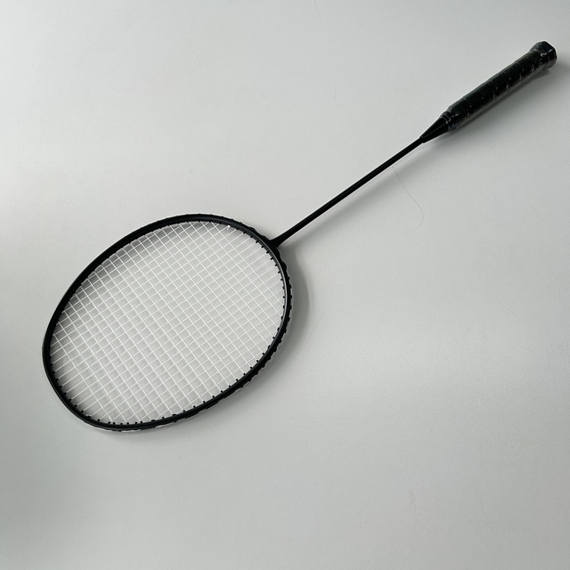 Bohao BR01 Lightweight Full Carbon Fiber Badminton Racket Black 70-89g 675mm Long Service Life