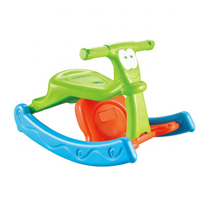<span class=keywords><strong>2</strong></span> في 1 البلاستيك حصان هزاز كرسي هزاز للرضع لعبة التوازن - Product Image 3