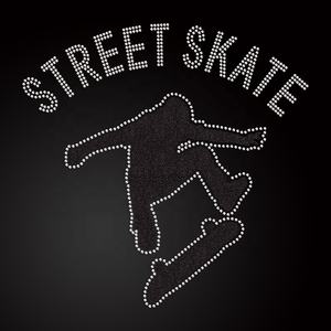 สินค้ายอดนิยม 2024 สินค้าใหม่ Hotfix คริสตัล Rhinestone ถ่ายโอนเหล็กบนกีฬาทีม Rhinestones Transfer - Product Image 1