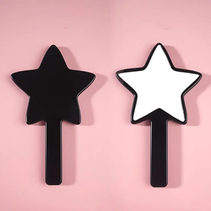 New Design Star Shaped <b>Mirror</b> Portable <b>Hand</b>-<b>held</b> Makeup <b>Mirror</b> Hot Sells Cute Makeup <b>Mirror</b> - Product Image 1