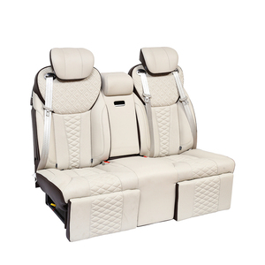 V-Class Camper Van Triple Auto Seat Turn To Bed con respaldo de coche eléctrico - Product Image 4