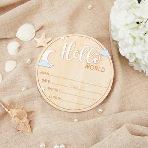 Letrero <span class=keywords><strong>de</strong></span> Madera Personalizado <span class=keywords><strong>de</strong></span> Bienvenida <span class=keywords><strong>para</strong></span> Recién Nacidos, Anuncio <span class=keywords><strong>de</strong></span> Nacimiento, Decoración <span class=keywords><strong>para</strong></span> <span class=keywords><strong>Hospital</strong></span>, Fotos y Accesorios <span class=keywords><strong>para</strong></span> Fotos - Product Image 3