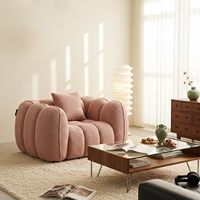 Canapé compressé moderne en mousse souple pour salon, style minimaliste, livré en boîte – Offre spéciale populaire