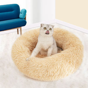 Ciambella peluche caldo morbido di buona qualità per animali domestici letto confortevole casa per cani o gatti piccoli letti per animali - Product Image 3