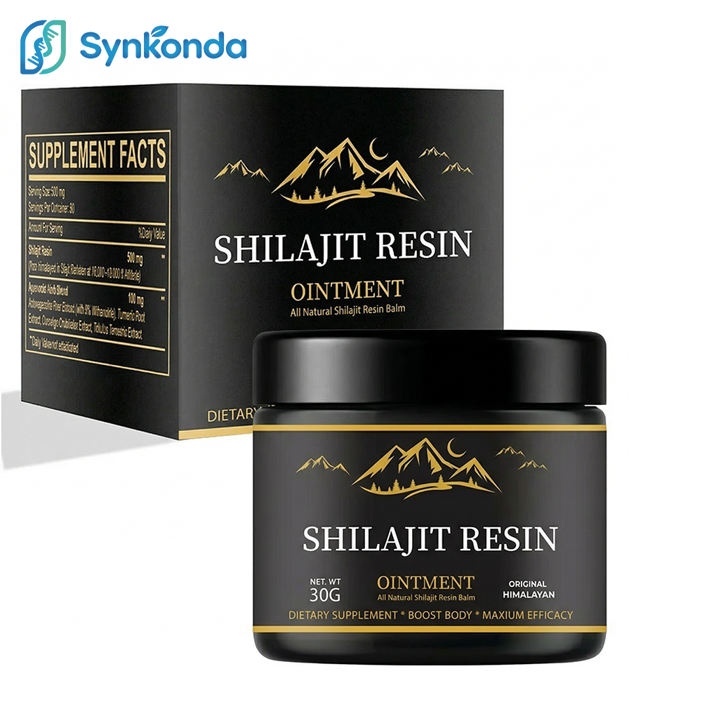 Shilajit Resin OEM Ointment Natural Faulvic Acid Supplement Bulk Himalaya Gold Liquid Resin Shilajit Wholesale Private Label