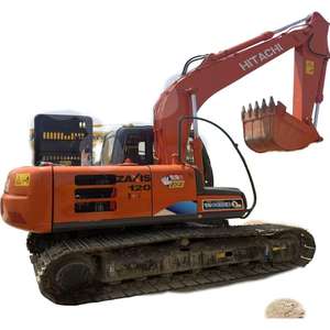 HITACHI zaxis รถขุดตีนตะขาบ210มือสองพร้อมชิ้นส่วนหลักของ PLC รับประกัน1ปีขุดได้สูง - Product Image 1