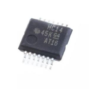 ชิปอินเวอร์เตอร์แบบ Schmitt-Trigger SSOP14 2V ถึง 6V รุ่น 74HC14 SN74HC14DBR - Product Image 1