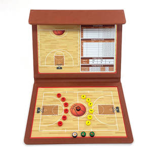 Pliage magnétique double face Cela peut être écrit pour effacer le tableau de tactique de basket-ball de l'entraîneur de jeu - Product Image 2