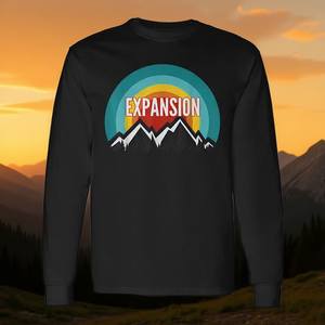 T-shirt a maniche lunghe Expansion Vintage Retro Sunset - Product Image 3