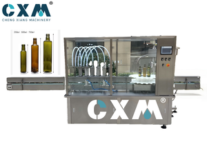 Easy to use automatic 6 nozzles heads 250ml 500ml 750ml 1000ml <b>olive</b> <b>oil</b> <b>bottle</b> Filling capping Machine - Product Image 4
