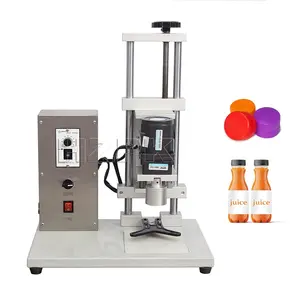 HZPK Table Top Electric Cover Screw Cap Twist Capper Capping Machine For Plastic Bottle Semi Automatic