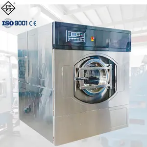 Mesin cuci ekstraktor mesin cuci otomatis bersertifikasi CE Panasonic dalam peralatan cucian komersial