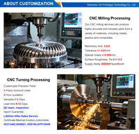 Servicio de Mecanizado CNC de Prototipos Rápidos en Acero Inoxidable, Fresado y Torneado para la Industria, Personalización al por Mayor GH