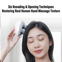 Realistischer elektrischer Handmassagegerät mit Knetfunktion |   96 Knotenpunkte für Tiefenmassage, vielseitig einsetzbar für Kopfhaut, Nacken, Taille & Beine