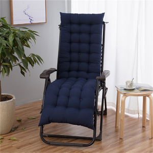 Coussin <span class=keywords><strong>de</strong></span> chaise longue d'extérieur, coussin <span class=keywords><strong>de</strong></span> siège pour chaise à bascule, coussin lombaire pour <span class=keywords><strong>baie</strong></span> vitrée, pliable et écologique - Product Image 2