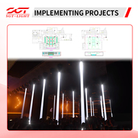 Luces Móviles de Cabeza Móvil LED de 800W para Perfil, DMX Beam Spot Wash BSW Zoom CMY+CTO Zoom, Alto CRI 90, 3 Prismas, 5 Colores, 2800-8500K