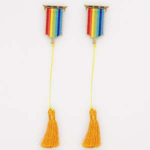 <span class=keywords><strong>Bracelet</strong></span> de perles de rocaille miyuki Delica réglable fait à la main pour <span class=keywords><strong>Apple</strong></span> <span class=keywords><strong>Watch</strong></span>, accessoires Boho - Product Image 5