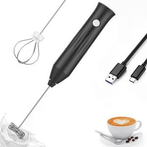 เครื่องตีฟองนมไฟฟ้าแบบพกพา ชาร์จผ่าน USB ราคาประหยัด สำหรับลาเต้ คาปูชิโน ช็อกโกแลตร้อน - Product Image 1