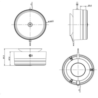 Feux de signalisation LED 12/24V E-Mark ECE R65, lumière ambre clignotante, signal d'avertissement, base magnétique, câble enroulé pour camion, tracteur, urgence