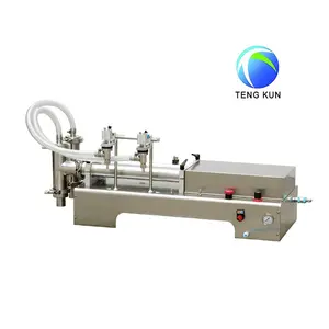 Wholesale of small stainless steel semi-automatic pneumatic liquid quantitative filling machines