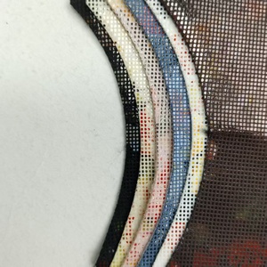 Chất lượng cao bàn tay mềm mại cảm giác với mô hình dập nổi công nghệ mới vật liệu sinh học vật liệu PU da cho giày PU giả da vải - Product Image 5