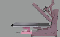 Venta al por mayor de Galaxy Hobby Press sublimación Dtf Transfer Ramlock Ramspin Auto Press Flat Heat Press Machines para camiseta A3