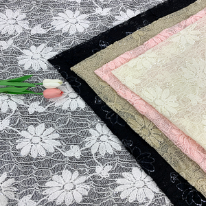 Tela <span class=keywords><strong>de</strong></span> Encaje Floral Negra, Elástica, Transparente, Bordada, <span class=keywords><strong>para</strong></span> Vestidos <span class=keywords><strong>de</strong></span> <span class=keywords><strong>Mujer</strong></span>, Vestidos <span class=keywords><strong>de</strong></span> Novia, Lencería, Ropa <span class=keywords><strong>de</strong></span> Baile - Product Image 3