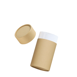 Emballage en tube de papier kraft personnalisé de 30 ml, 50 ml, 100 ml, estampage, matériaux recyclés pour parfum, huile essentielle, soin de la peau - Luxe - Product Image 3