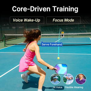 Machine de pickleball intelligente SIBOASI SS-C6, expert en balles de dink, contrôle double par télécommande/application, capacité de 60 balles, portable, entraînement et divertissement - Product Image 5