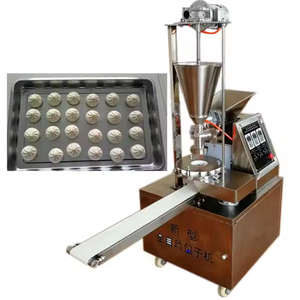 Automatic Food Grade Stainless Steel Multifunctional Soup <b>Dumpling</b> Momo Steamed Bun Stuffed Making <b>Machine</b> 500-3000pcs/h Motor - Product Image 4