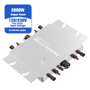 Biến tần năng lượng mặt trời vi mô nối lưới WVC-2800 Trung Quốc bán buôn 2800W 3000W 3000Watt 3Kv 3Kva 3 Kw 3Kw tích hợp MPPT - Product Image 1