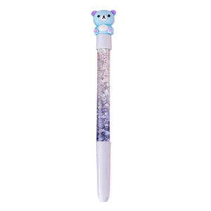 Stylo créatif pour fille, forme d'animal amusante, dessin animé mignon, plastique coloré, stylo neutre pour étudiant, retour à l'école, vente en gros, fête, <span class=keywords><strong>photo</strong></span> - Product Image 5