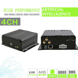 DVR Móvil 4CH 1080P con Soporte 4G y GPS Opcional, Grabador de Cámara para Vehículos, Autobuses y Camiones AI6804HG-Q-D1, MDVR para Auto AI6804HG-Q- - Product Image 2