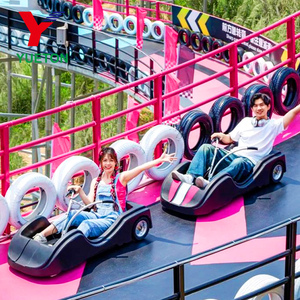 Montaña Rusa de Alta Calidad Sin Motor para Parques de Diversiones al Aire Libre en Laderas de Colinas - Product Image 4