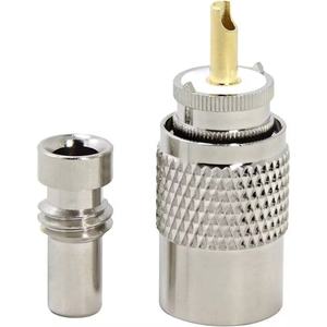 Conector UHF Macho Tipo Soldadura PL259 para Cable Coaxial RG58 - Product Image 1