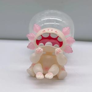 Jouet capsule d'œuf de dinosaure hexagonal en PVC STASTO HELL CAT X authentique japonais, design personnalisable, cadeau pour enfants - Product Image 6