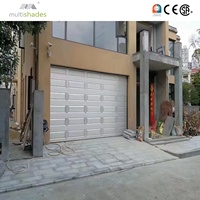 Porte de garage isolée en aluminium MULTI-TEINTES à haute valeur R avec âme en mousse PU pour une performance thermique supérieure
