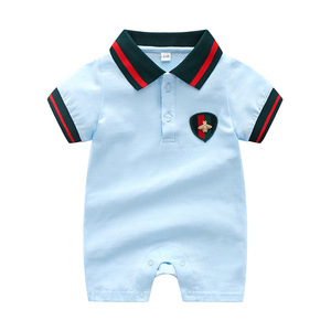 Moda cielo blu Polo design neonato vestiti 0-3 <span class=keywords><strong>mesi</strong></span> - Product Image 1