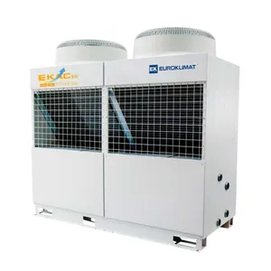 Euroklimat Shopping Mall 150kw Water Chiller Machine Flexible/Easy Installation Air Cooled Chiller Industry