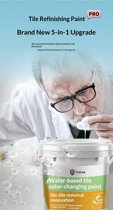 Revêtement liquide <span class=keywords><strong>acrylique</strong></span> à changement <span class=keywords><strong>de</strong></span> couleur, résistant à l'eau, pour carrelage, marbre, application au pinceau, peinture pour carrelage céramique, peinture pour appareils électroménagers - Product Image 5