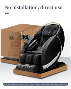 Guoheng AM183 Silla de cuerpo completo reclinable de lujo Masajeador Precio barato SL 3D Amasado Silla de masaje de Cabeza trasera - Product Image 4