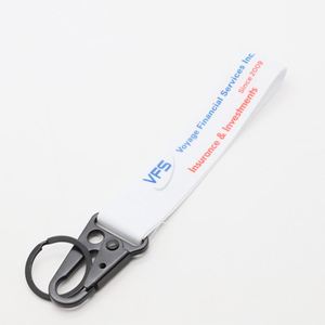 Personalized Business Corporate Gifts Custom Printed Logo Short Wrist <b>Lanyard</b> with Eagle Hook Personalized Keychain <b>Lanyards</b> - Product Image 1